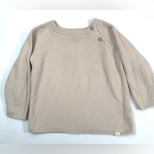 ME & HENRY Boys‎ Knit Sweater 5/6Y Cotton Pullover Classic Neutral Preppy Fall